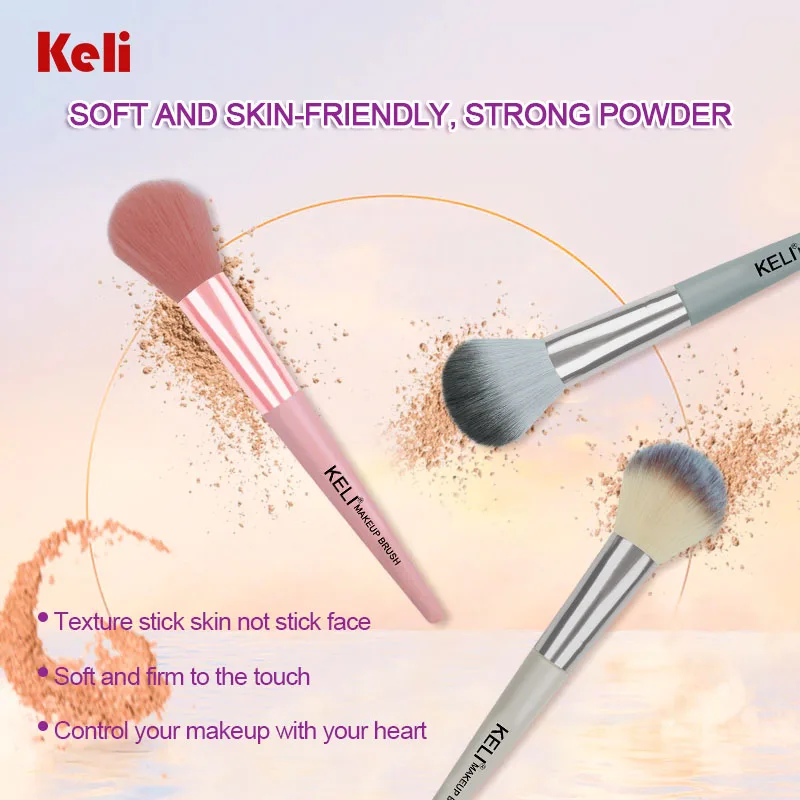 China Manufacturer Custom Logo Most Popular Multifunctional Makeup Brush Set