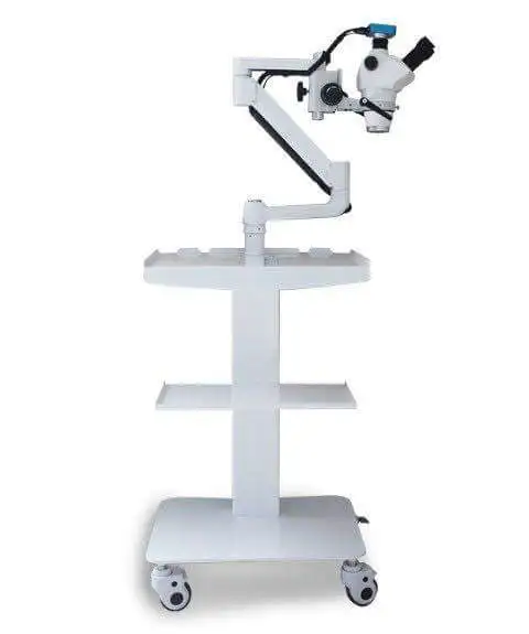 portable medical cart surgical for dental microscope