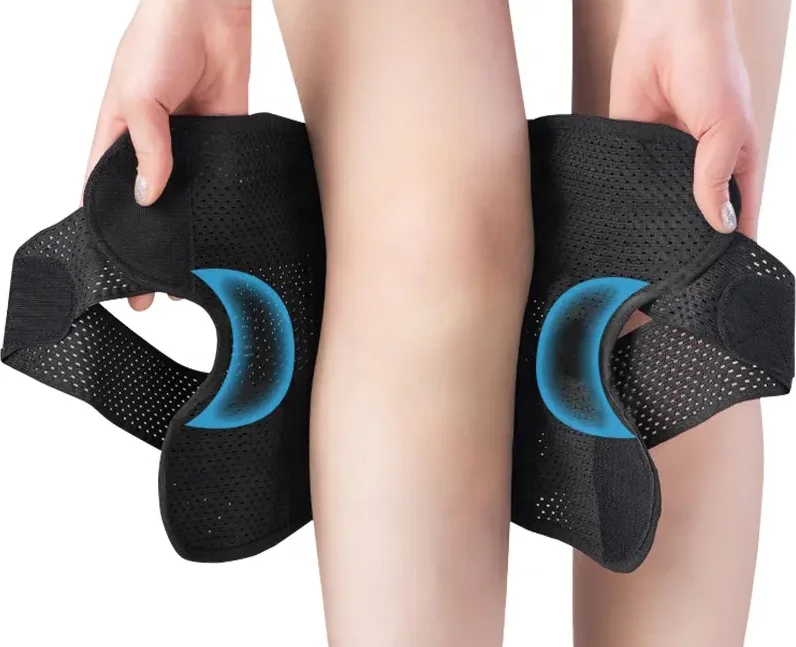 Professional Knee Brace with Side Stabilizers for Meniscal Tear Knee Pain Arthritis Injuries Recovery Adjustable Knee Support