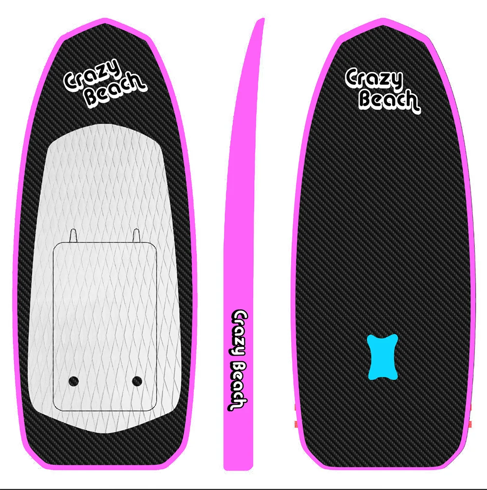 BESTEVE Drop Shipping Carbon Fiber Efoil Foil Jet Board E-Foil Electric Foil Board Power Water Wing Foil Surfing Hydrofoil Efoil