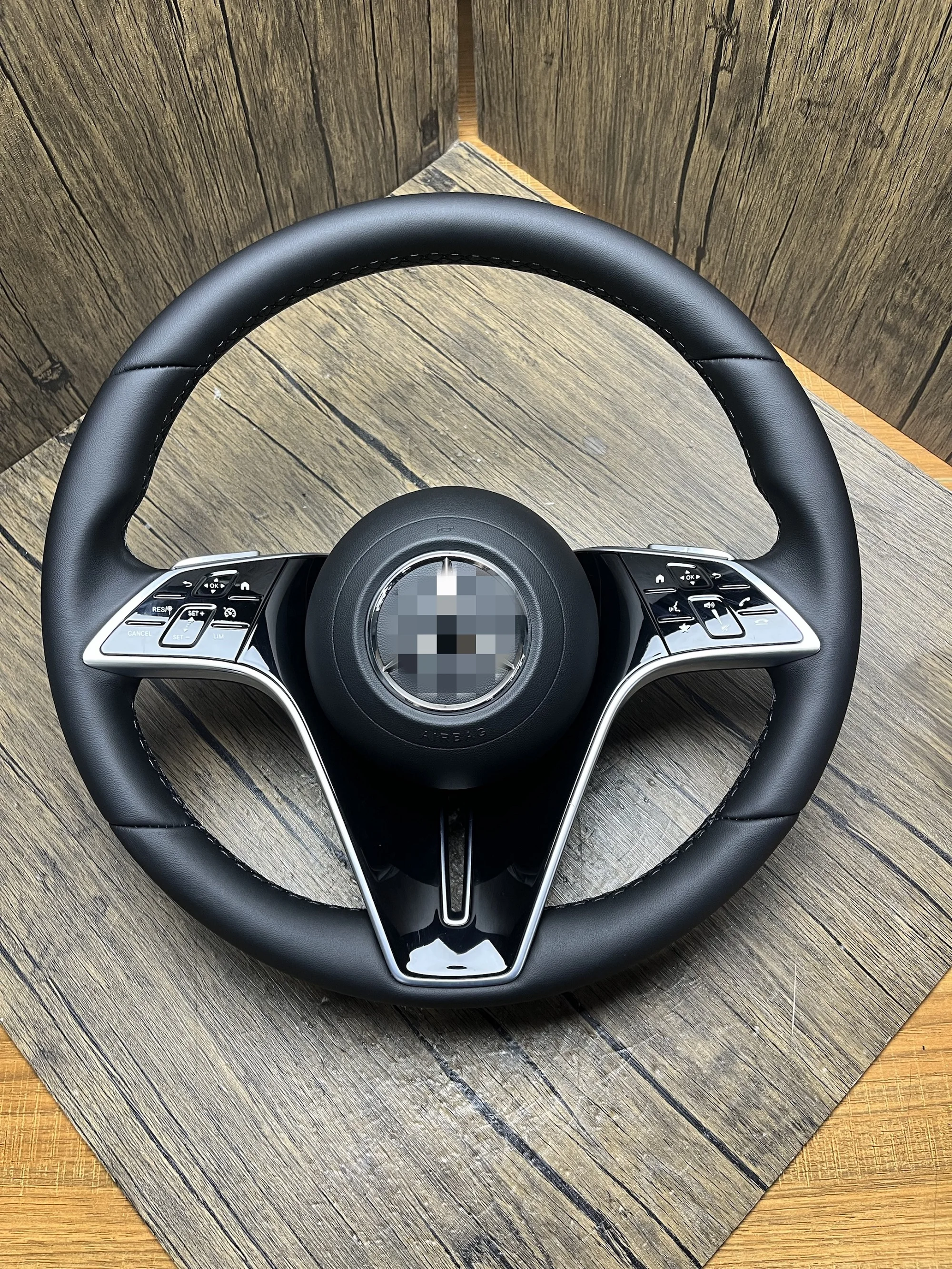 With Piano Black Trim Half Alcantara Carbon LED Steering Wheel for Mercedes Benz W204 W205 W213 W211 W221 X166 GLC X253 G63 AMG