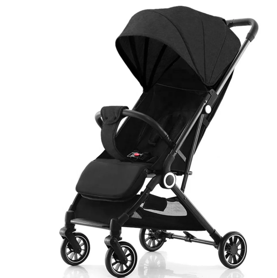 Hot Sale Lightweight Baby Pram Carrier Luxury Pushchair Foldable Kids Trolley