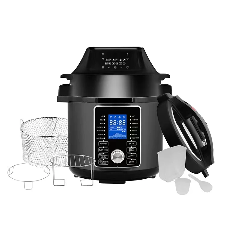 2 in 1 rice cooker electric air cooker fryer smart digital air fryers rice cookers