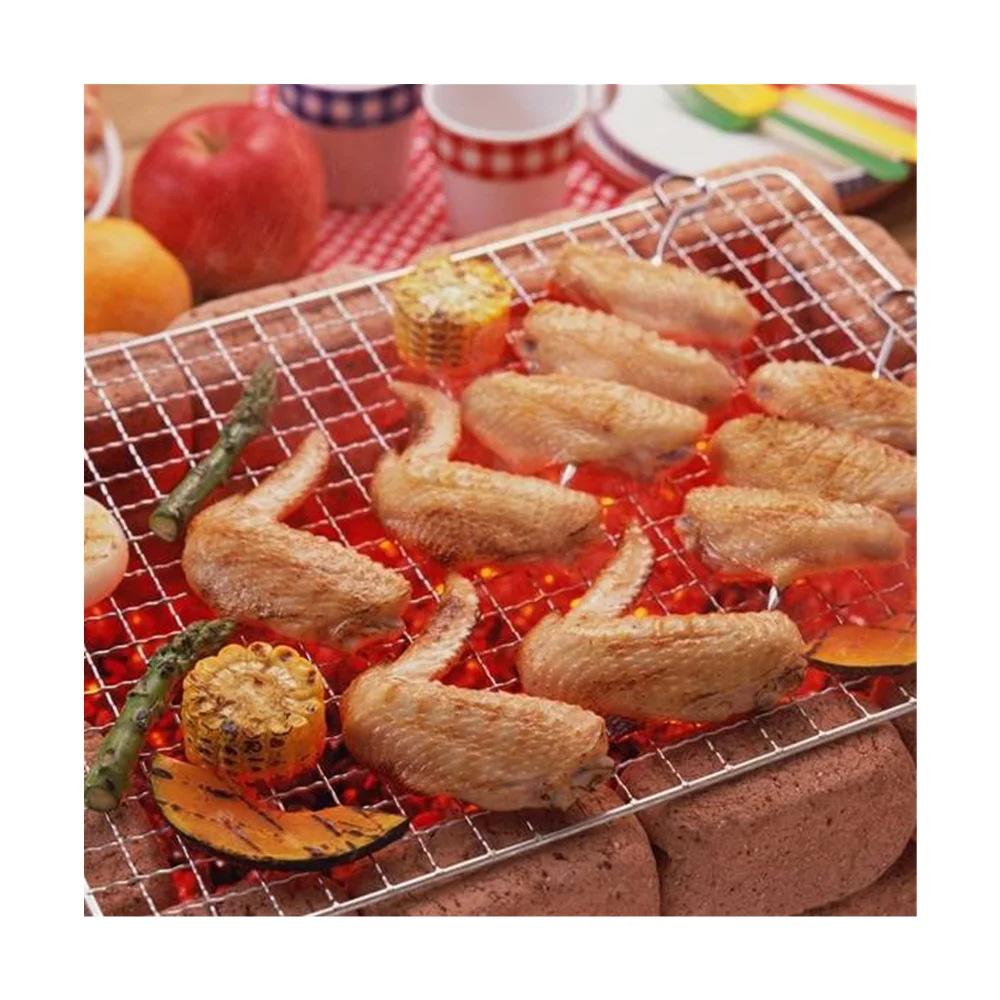 Aluminum Galvanized Stainless Steel BBQ Grill Metal Mesh Crimped Wire Mesh