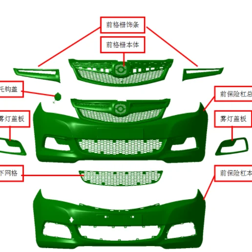 Factory Direct PP Material Car Bodykit For Mitsubishi Lancer 2009-2017, modified Front Rear bumpers Side Skirts Car bumpers/