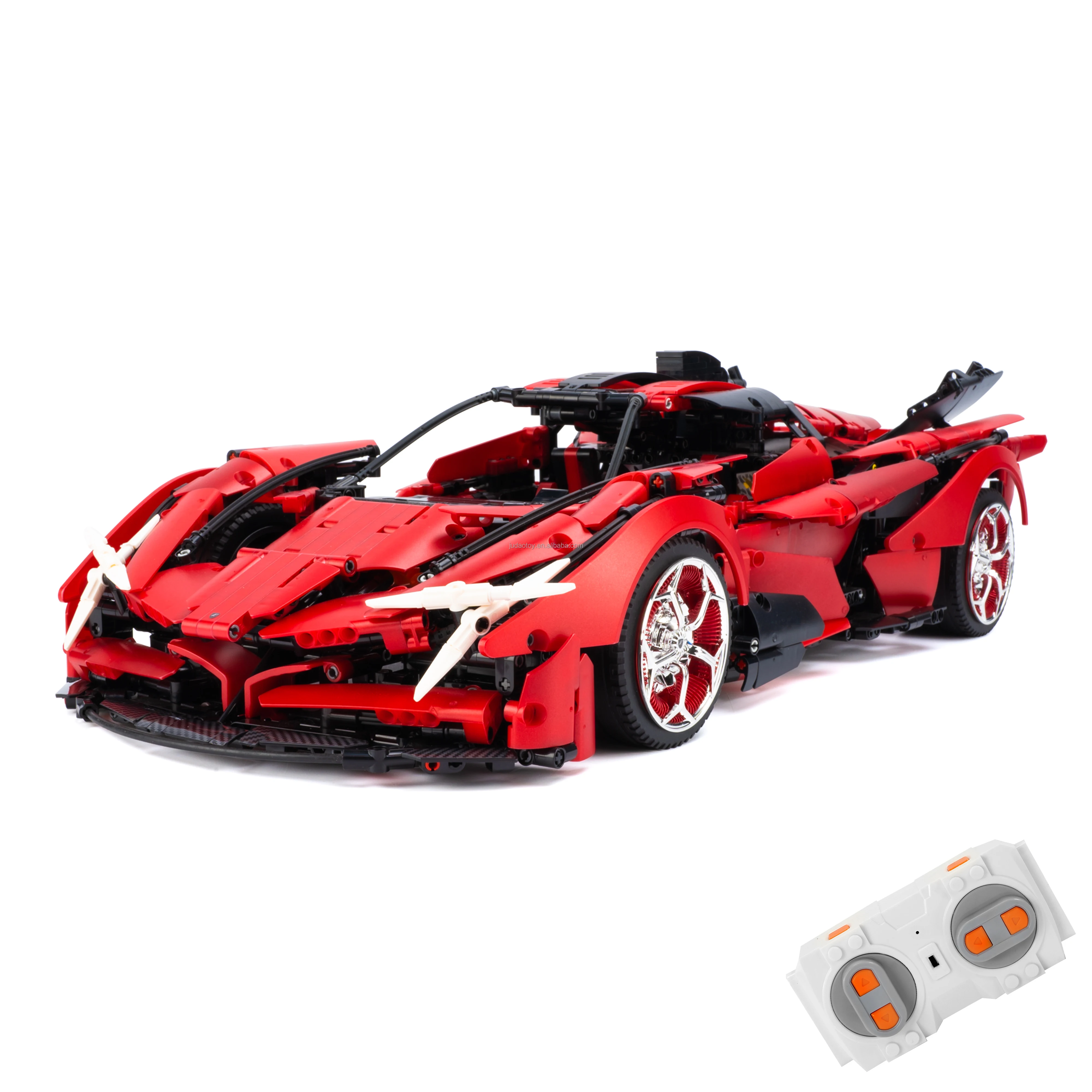 KBox 10519 супер автомобиль 1:8 металлический красный спортивный 3669 шт. Moc игрушки конструктор Модель 2023 Новое поступление