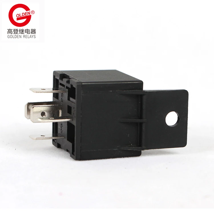 Golden relay GYF2-1C-12D 4pins, 5 pins 6v, 12v, 24v, 20a, 40a, 60a, 80a auto relay automotive vehicle relay box