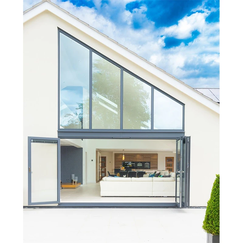 Alucasa America Customized Specialty Shape Windows Black Color Design Aluminum Tempered Glass Arch Shaped Windows