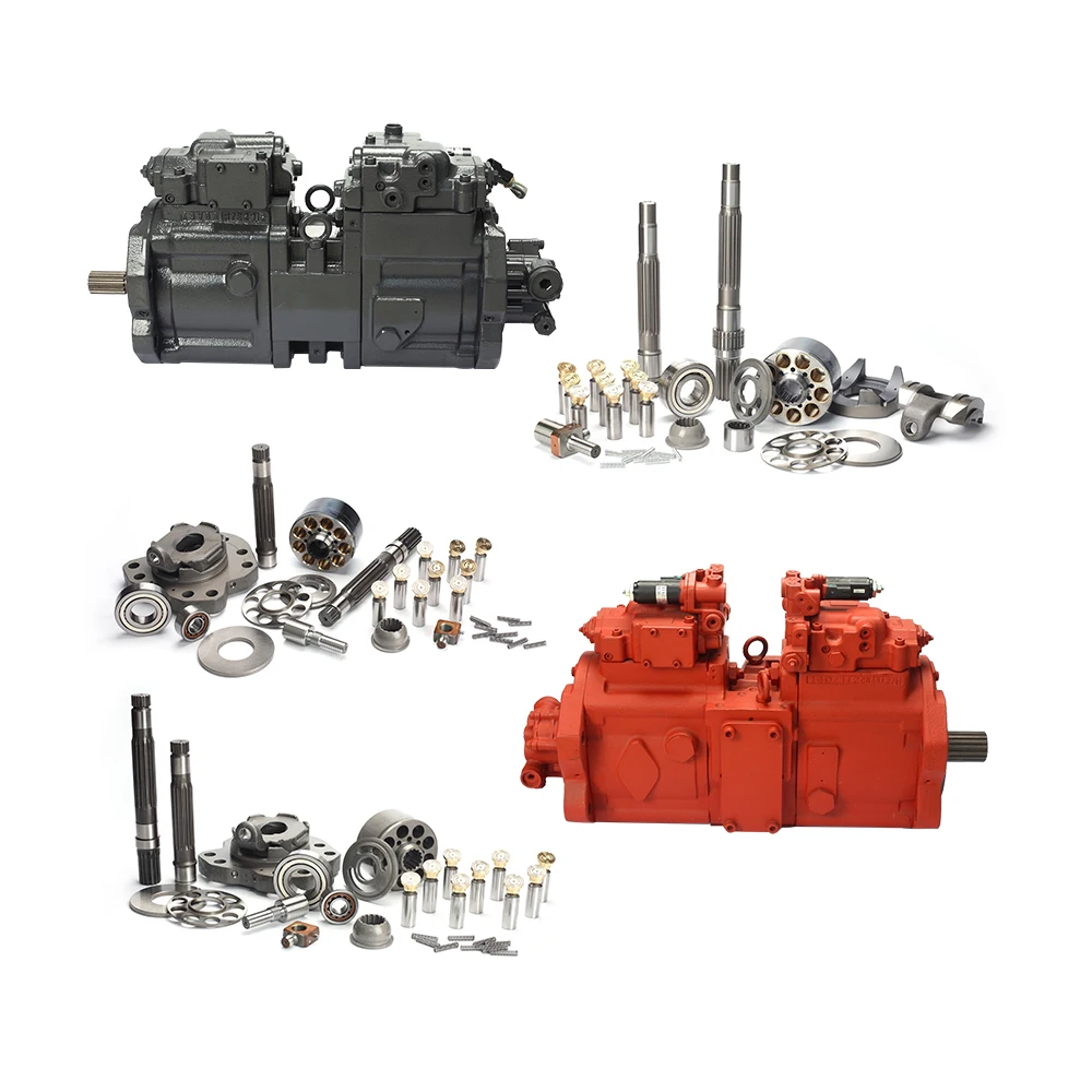 Construction machinery parts hydraulic pump parts final drive for uchiha main pump repair kits cylinder block valve plate piston