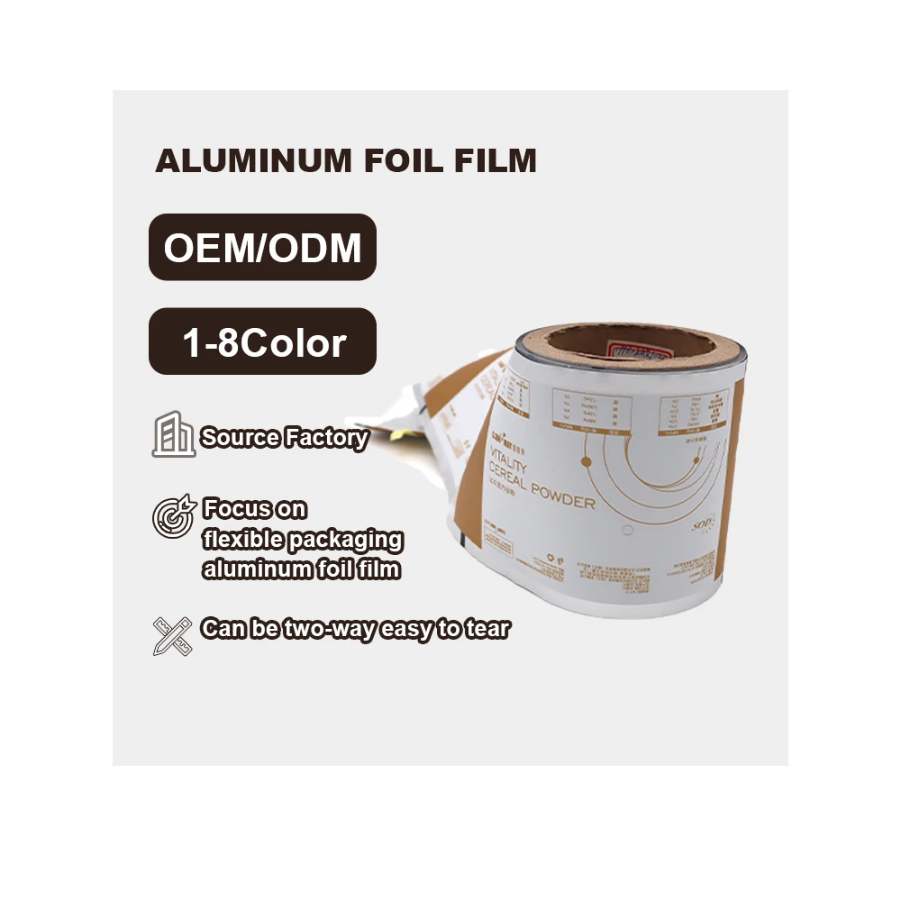 Customized Plastic Film Roll Candy Potato Chips Flexible Packaging Film Roll For Food Packaging PE PET Laminated Film