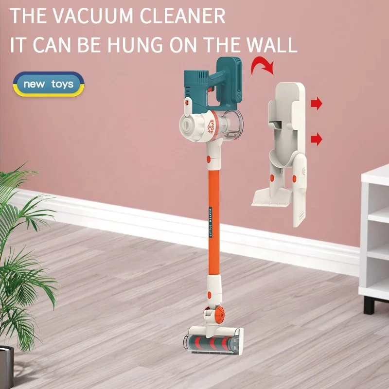 Brand New 3in1 Indoor Cleaning Toy Handheld Wireless Vacuum Cleaner Toy Household Cleaning Tools For Kids With Light & Music