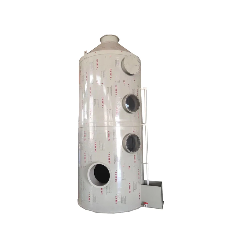 Factory high efficiency carbon activated media filter electrostatic precipitators wet air scrubber