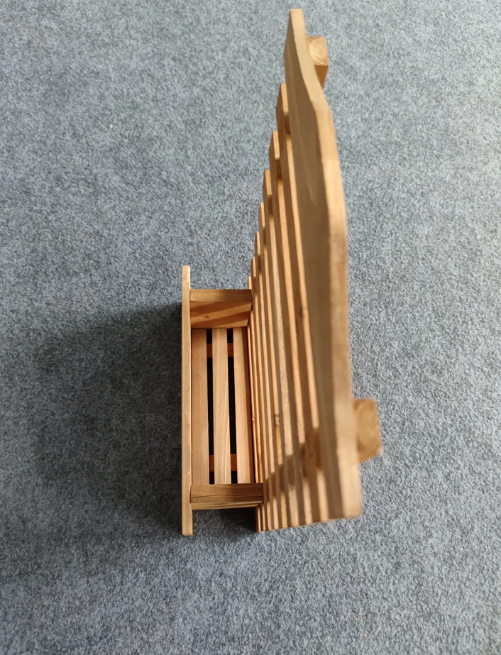 Creative balcony wall hanging flower rack jewelry hanging wall solid wood flower pot shelf hanging wall windowsill shelf