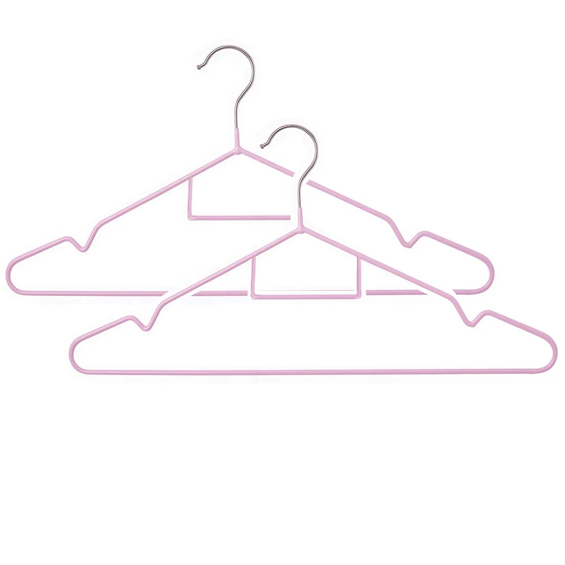 metal hangers metal clothes hangers pvc coated body metal coat cloth hanger