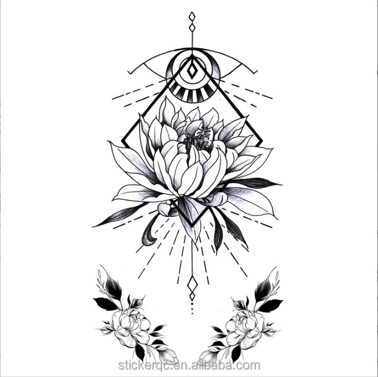 original design Wholesale High Quality Realistic Zoon Tattoo sticker Literature and art  Butterfly Tiger Star tattoo stickers