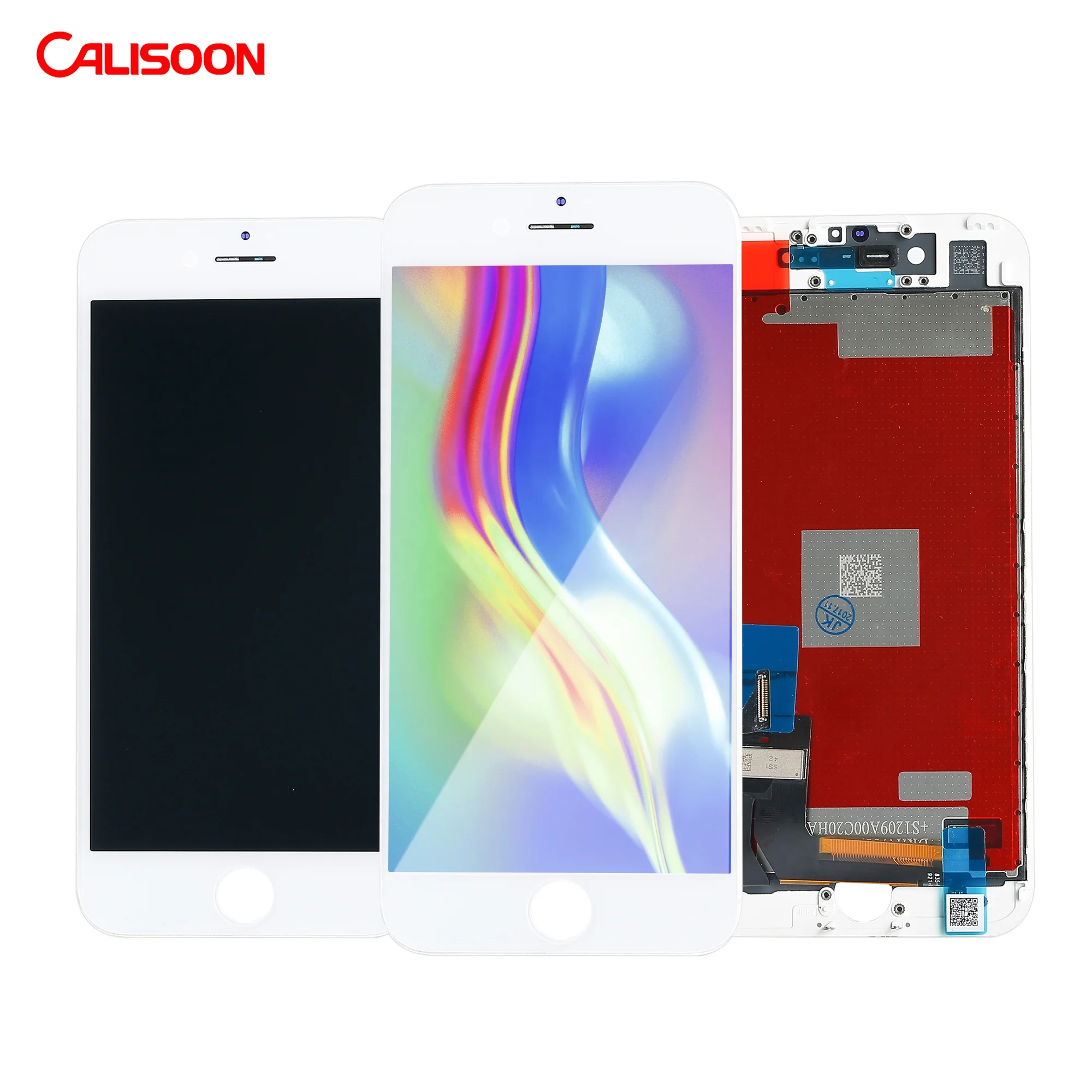  Новые ЖК-дисплеи Calisoon для мобильных телефонов Iphone ЖК-дисплей iphone 11 X XR XS MAX 8 8P 7 6 6S PLUS прямая Заводская