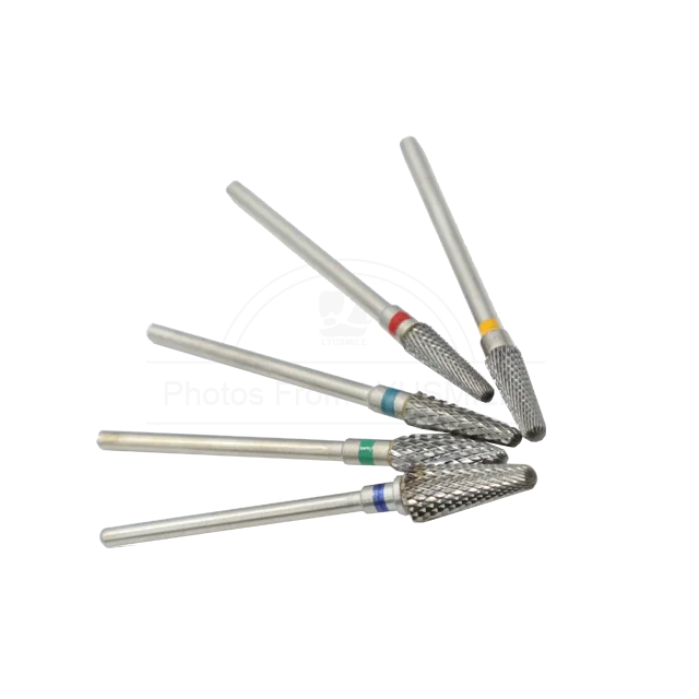 LYU08003-1 FG  High Quality Polishing Tool Dental Carbide Cutter  Drill