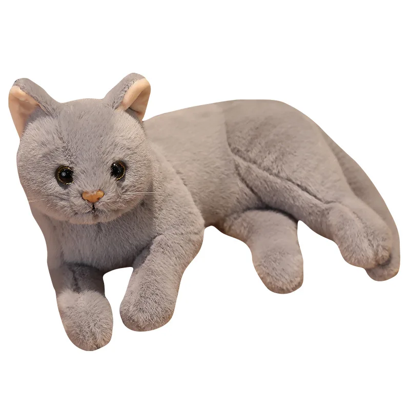 Amazon Hot Sale Cute Kitten Plush Toy Pet Soft Anime Cat Stuffed Animal