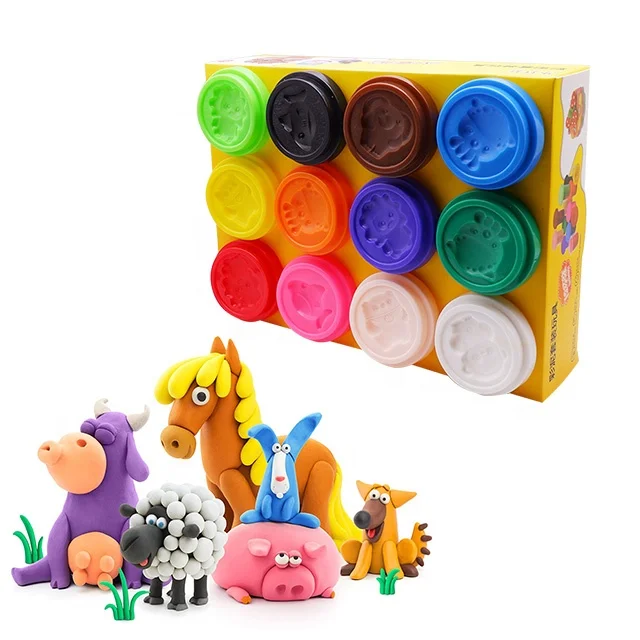 
Moulding Clay Play Dough Kids Toys Play Dough with Different Models Custom Play Dough 