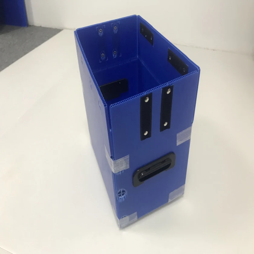 Correx Stackable Clothing Pick Bins Plastic Warehouse Storage box Picking Bins Custom Pp Plastic correx Picking Bins plastic box