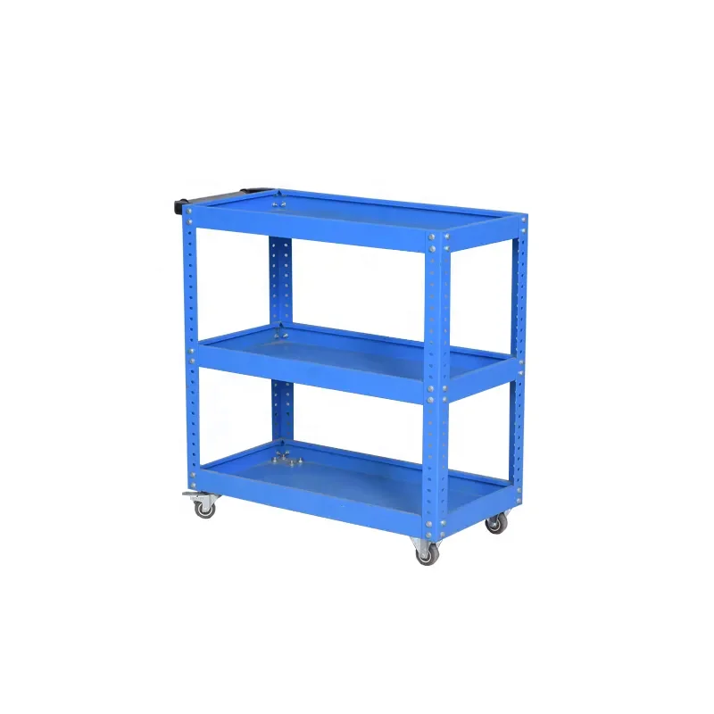 Library Mobile Workshop Storage Tool Push Cart Dolly Moving Platform Hand Cart 360 Degree Swivel Wheels