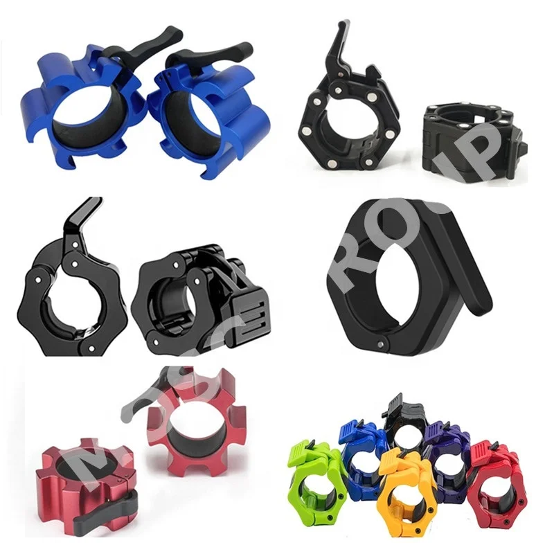 Factory price for New Magnetic Design Safety Lock Barbell Collar clamp
