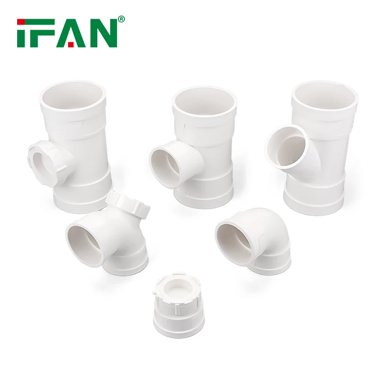 IFAN Plumbing Supplies Upvc Pvc Pipe Fitting Straight Nipple Spigot Pvc S P Trap Elbow Fitting PVC Fittings