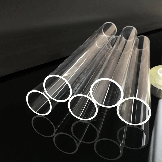 Quartz Manufacturer Custom Various Size and Shape Provette Quartz Tube For chemical and industrial use