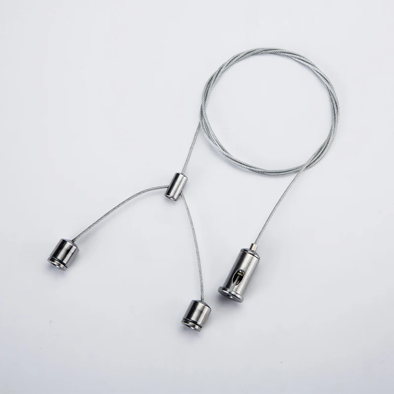 Good Performance Y- shape Stainless Steel Hanging Kit Cable Clip For Pendant Lamp