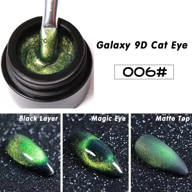 New Nail Art High Glossy Long Lasting 15ML Bottle 3D 5D 9D Cat Eye Gel Nail Polish