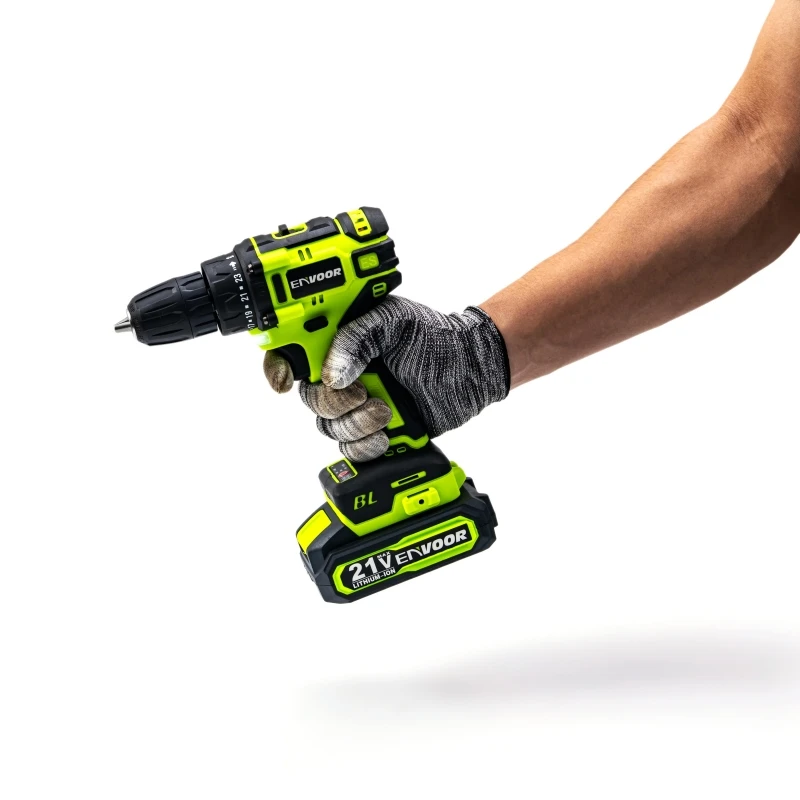 2-piece cordless charging professional brushless 128V lithium electric drill and angle grinder power cordless tool set