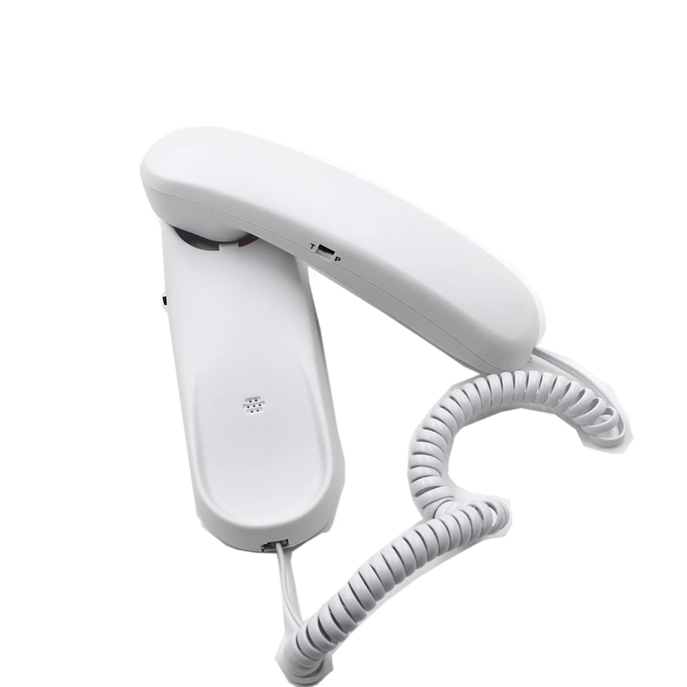 
Cheap Slimline single line corded phone Basic Function Small telephone set 