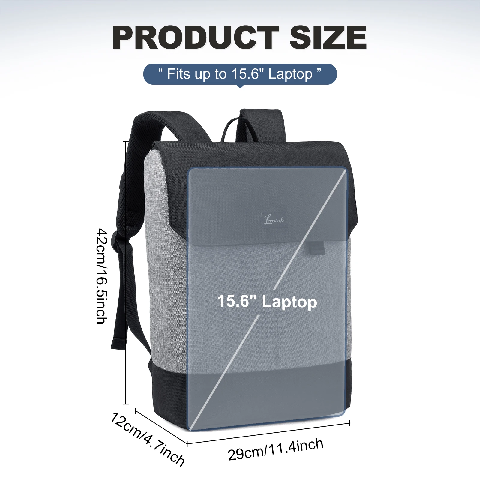 2024 high quality fashion eco-friendly design bags 100% recycled PET portable college bag laptop backpack unisex with USB port