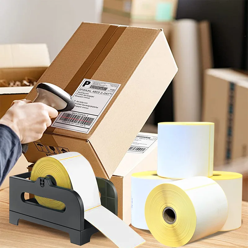 Self-Adhesive Thermal Direct Label Printer Shipping Labels 38X28Mm