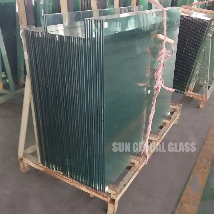 customized size tempered 10mm laminated safety glass balcony with stainless aluminum hardware glass railing balustrade fencing