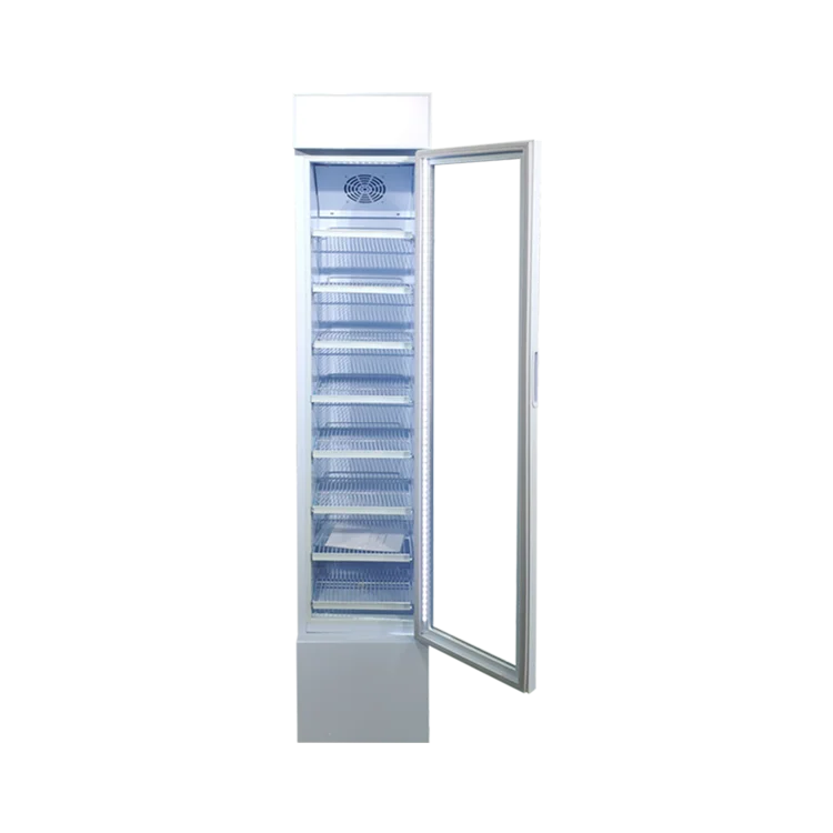 Meisda SC105B 105L однотемпературный охладитель безалкогольных напитков металлический тонкий холодильник со стеклянной дверцей для отображения и охлаждения