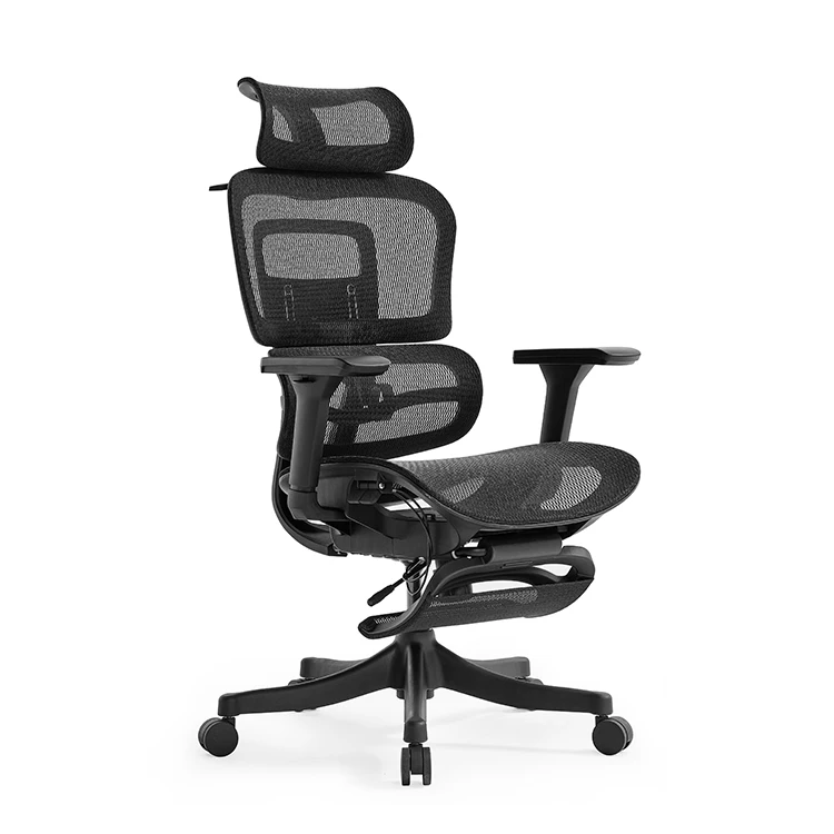 Wholesale office chair ergonomic modern high back adjustable comfortable mesh computer chairs