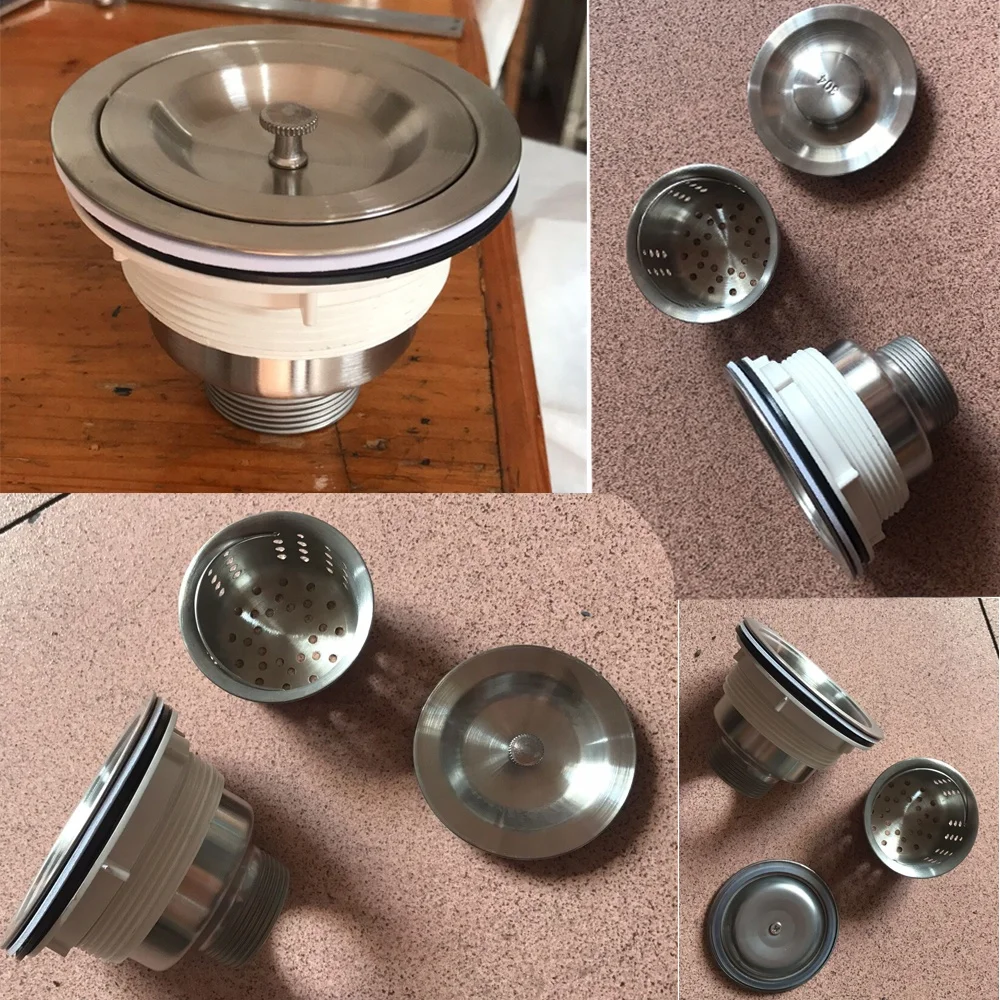 1.5 Inch Sink Siphon with Deeper Screw for Ceramic or Stone Sink