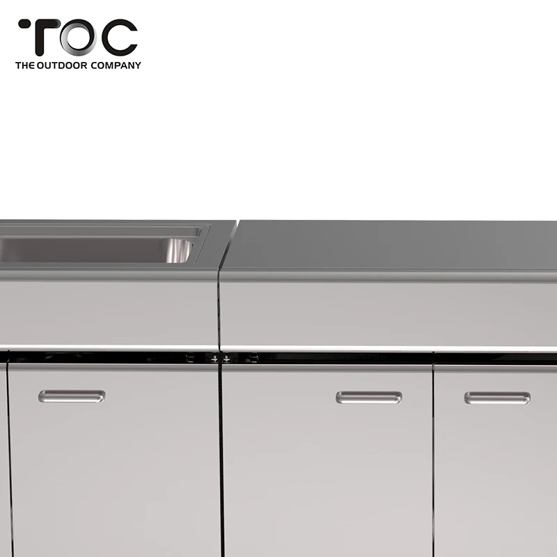 Custom Outdoor Kitchen Garden Barbecue New Designed Stainless Steel BBQ Gas Grill