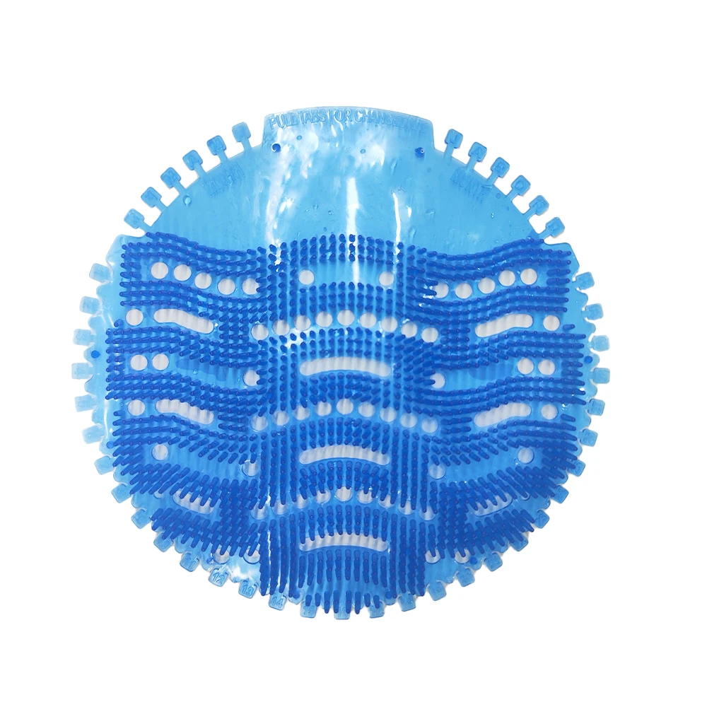 Eco Friendly Custom Printed Urinal Screens Pvc Deodorizer Wave 2.0style Deodorant Fragrance Oils for Urinal Mats