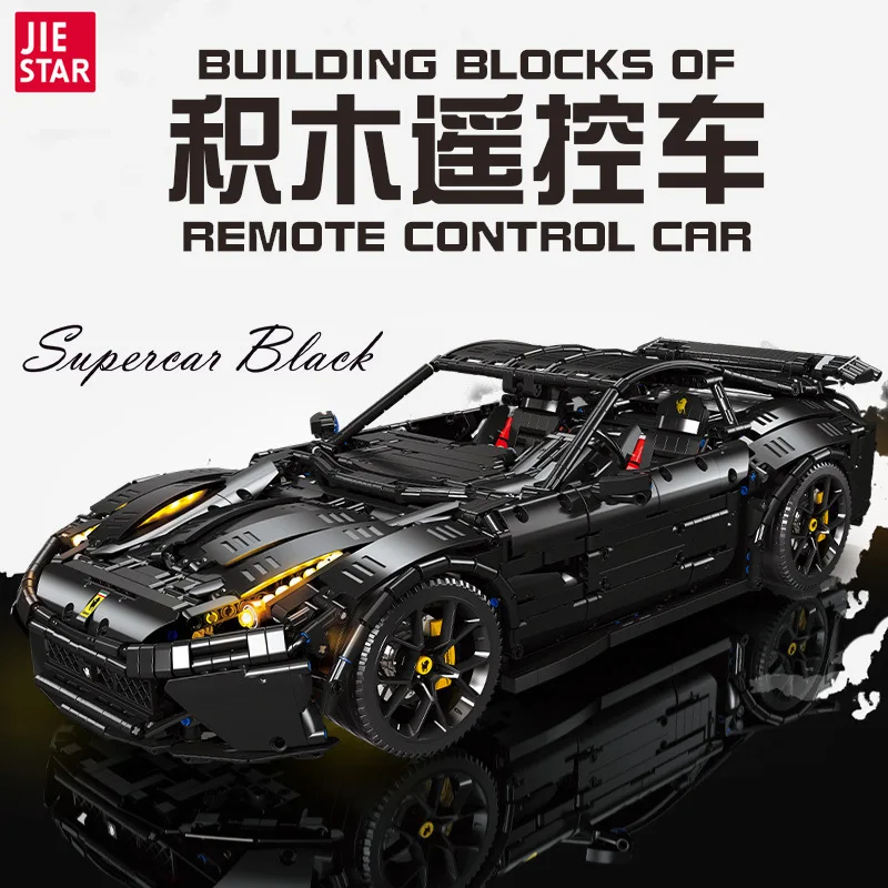 2021 Новый lepinins технология новый строительный блок moc-41271 F12 супер remote control Спорт автомобиль Ассамблеи Игрушка для дня рождения маленьких мальчиков пред