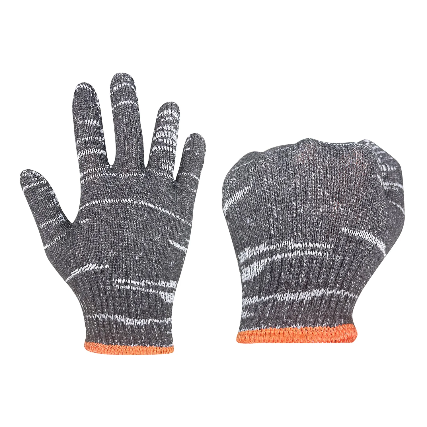 Construction Labor General Safety Work Gloves for Working  Cotton Knitted Gloves