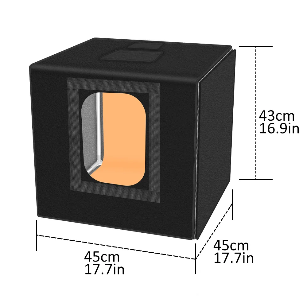 Портативный фотолайтбокс Настольный фотобокс и складной фотобокс для фотостудии с фоном