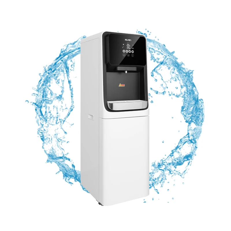 China white   Ice  factory Wholesale Water   compressor cooling ro water dispenser purifier five filters Water Machine  Design