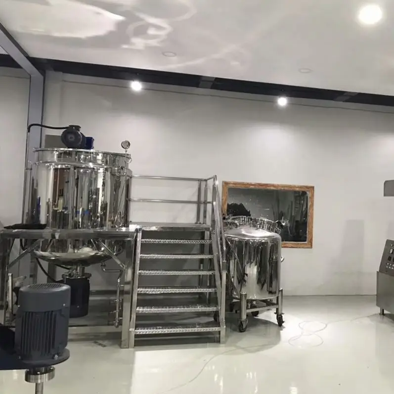 lecithin emulsifying equipment hemp oil water oilnano Homogenous mixer Mayonnaise making machine