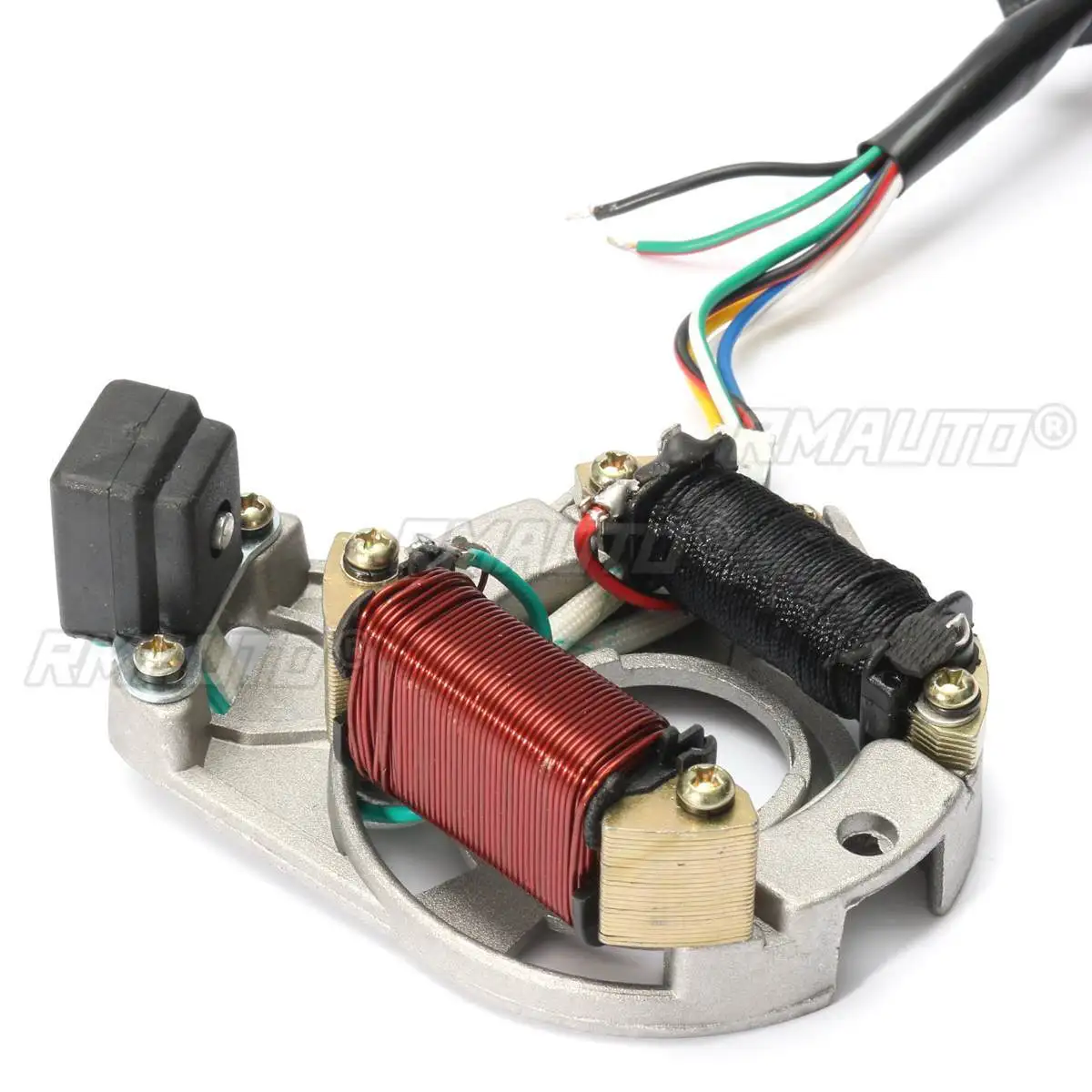 Провод с катушкой зажигания CDI электропроводка статора в сборе для ATV Electric Quad 50CC 70CC 90CC 110CC 125CC