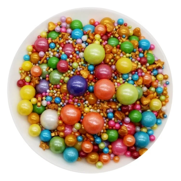 Wholesales New Design Cake Tools Edible Cake Sprinkles Pearls