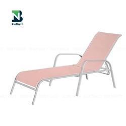 INSTNCT Modern garden New Product Outdoor Furniture Beach chair Beach Sun lounger adjustable sun bed lounger for beach