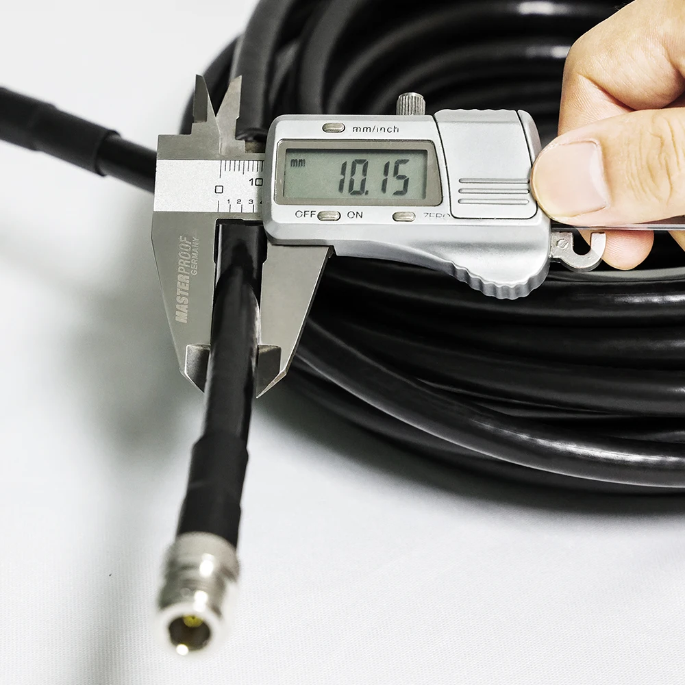 Stable Flexible Extension RF Coaxial Cable N Male To SMA Male Lmr400 Antenna Cable