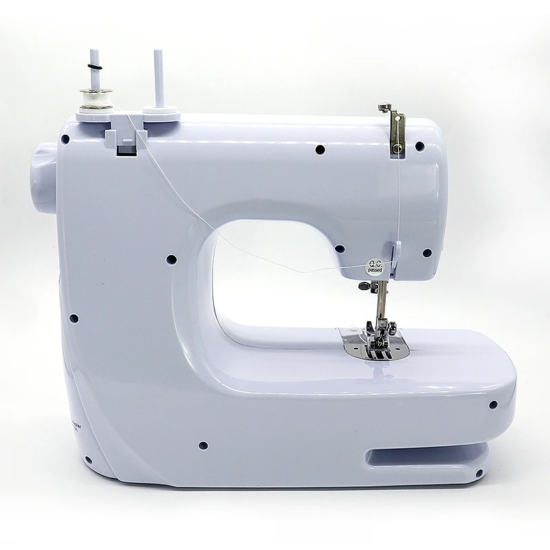 608 Multi function practical  curtain fur button carpet leather electric stitches portable household automatic sewing machine